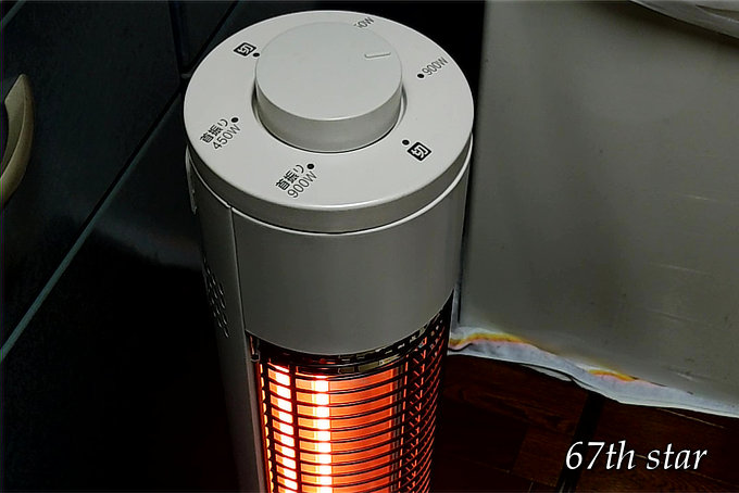 冬のキッチンに欠かせないグラファイトヒーター